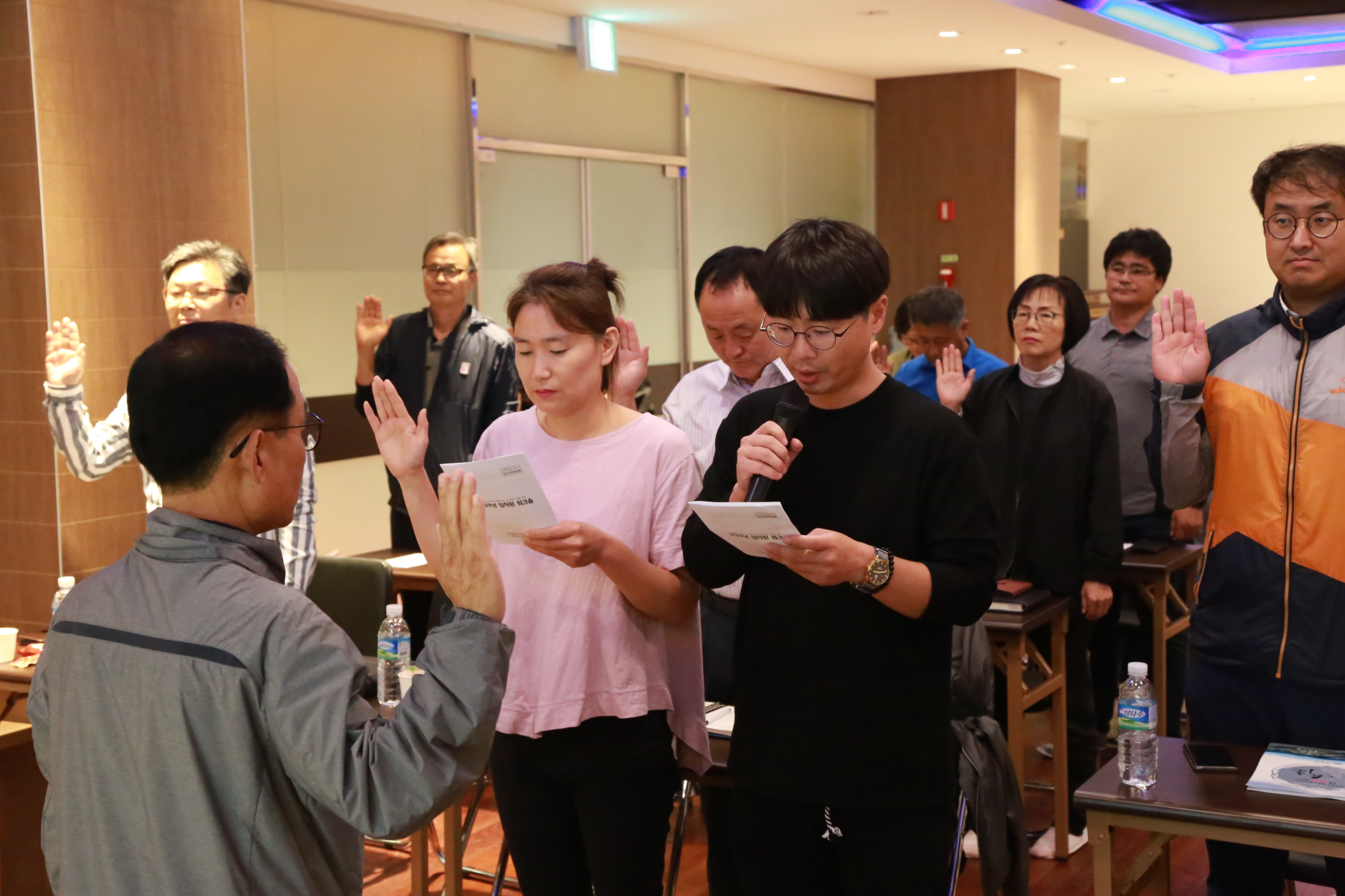 2019년 임직원 워크숍 & 노사공동 결의대회 실시 사진