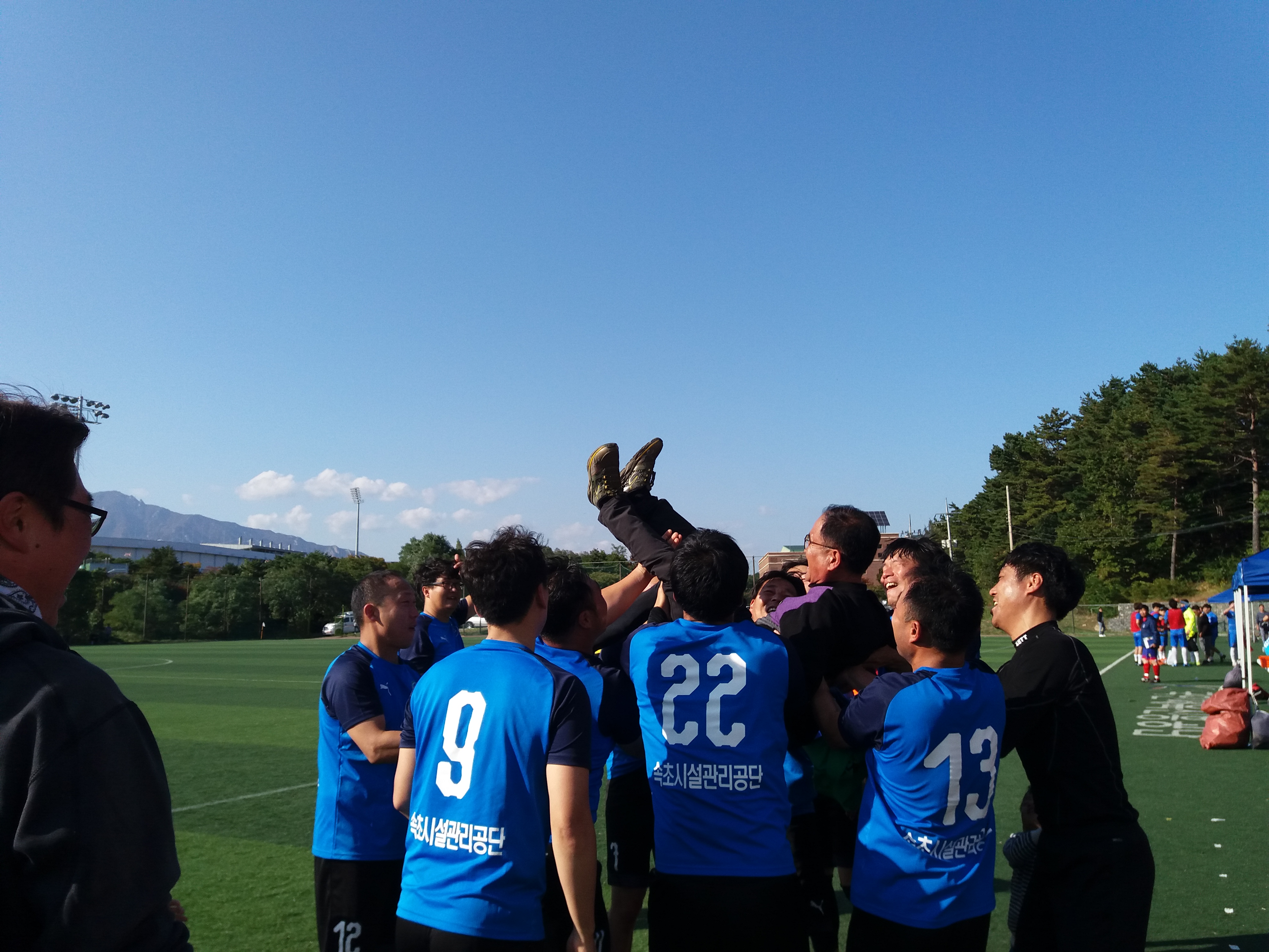 제22회 속초시장기 동호인&직장인 축구대회 참가, 2년 연속 우승 차지