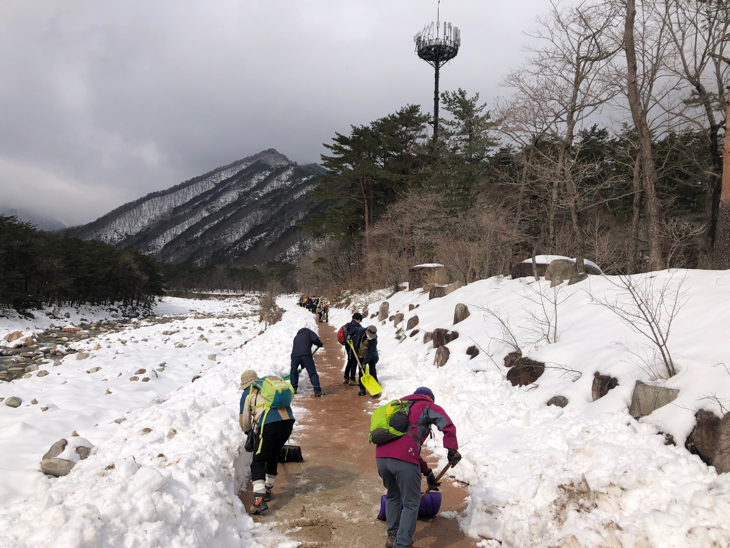 속초시시설관리공단, 설악산 탐방로 일대 자원 봉사활동 실시