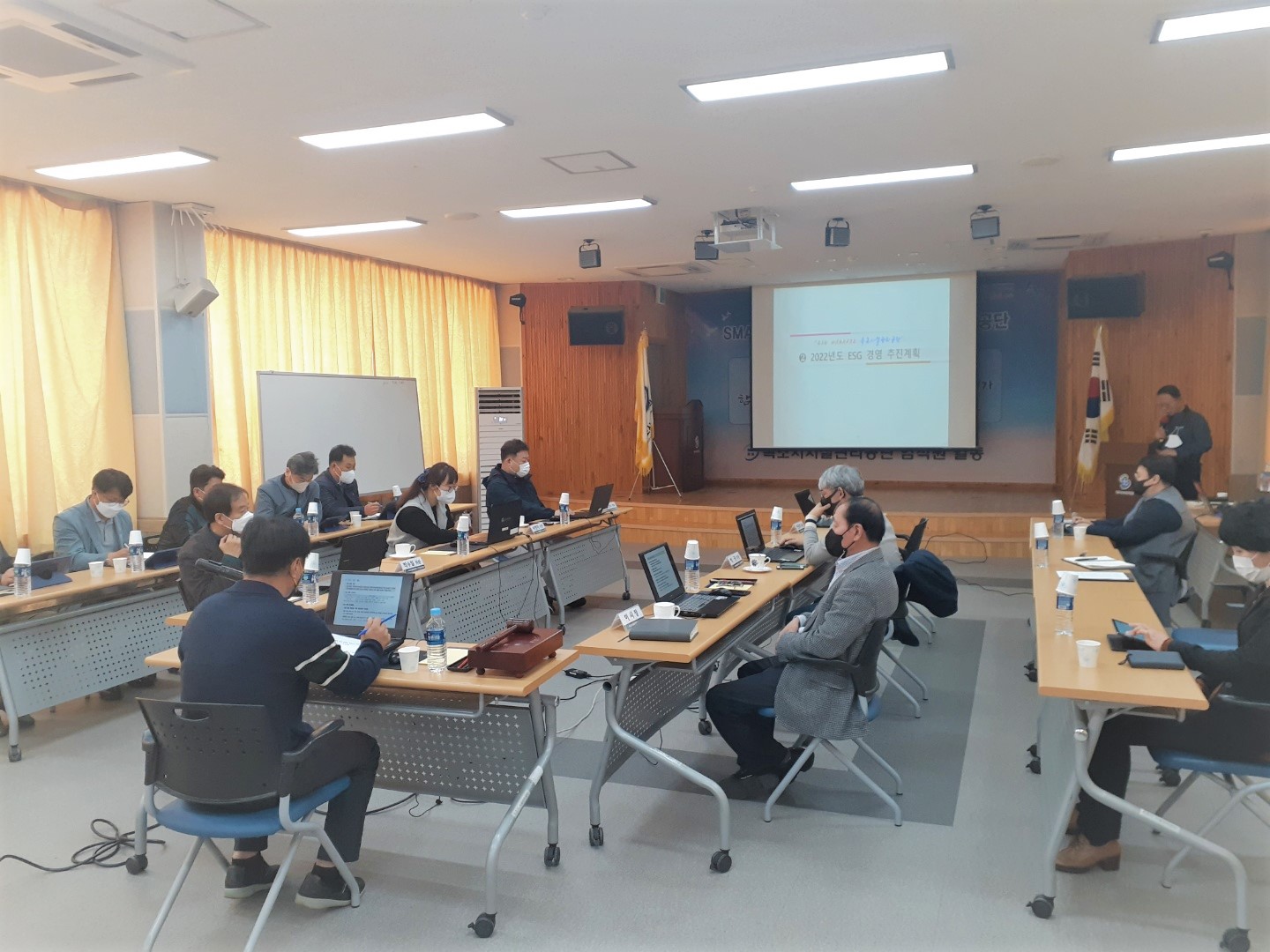 속초시시설관리공단, '22년 제1회 주민참여위원회 개최 사진