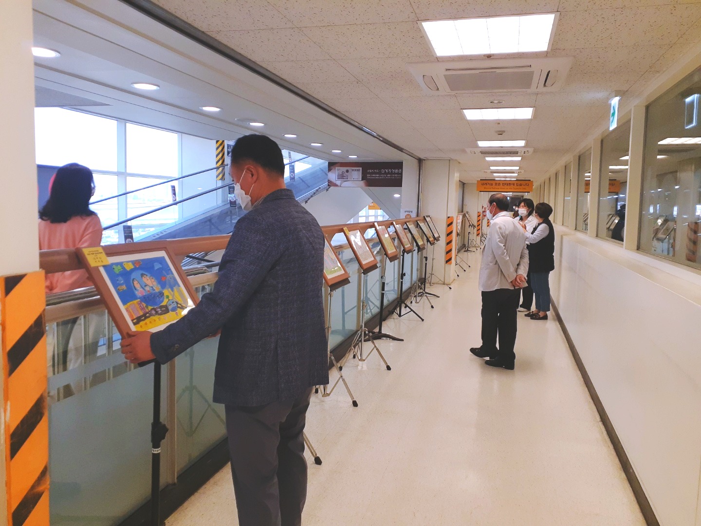 속초시시설관리공단 청소년수련관, 공간의 재창조를 통한 청소년 사생대회 우수작품 대시민 공개