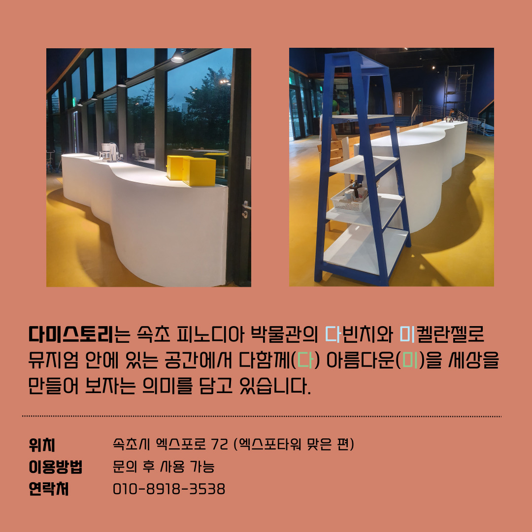 지역상생 홍보 프로젝트 열 번째, 다미스토리