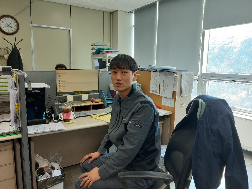 선배들이 전하는 회사 이야기 - 소각장운영팀 변창훈 사진